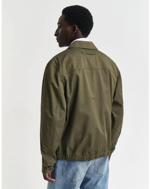 Gant Green Windcheater Jacket for men
