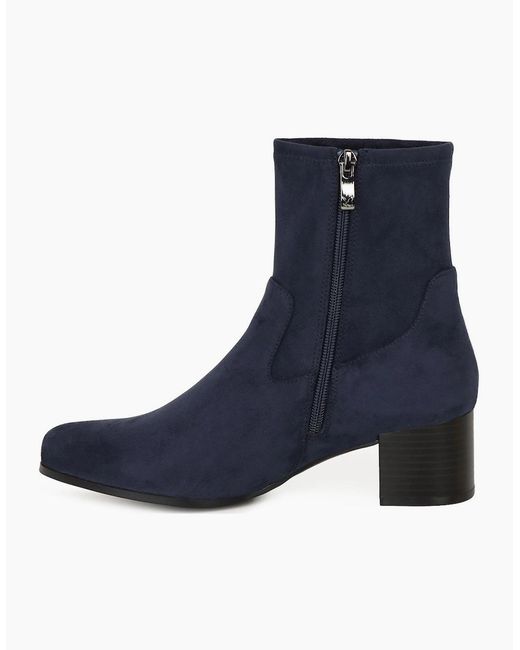 Caprice Blue Catrina Ankle Boots