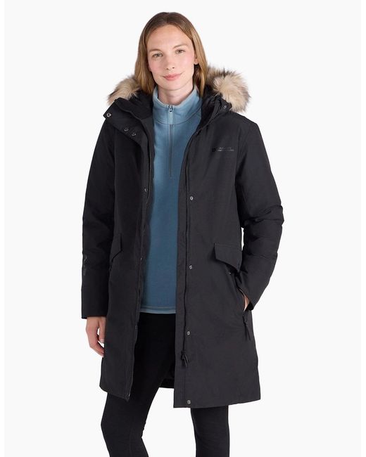 Mountain Warehouse Blue Ladies Marlow Extreme Down Waterproof Parka