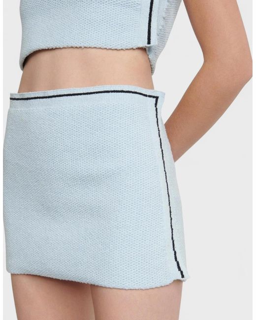 Jacquemus Blue La Jupe Sorbetto Light