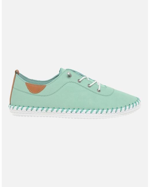 Lunar Green St Ives Casual Shoes