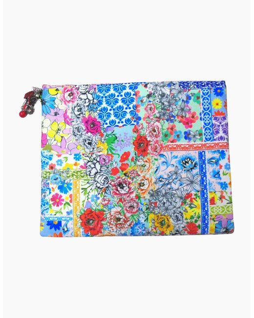 Inoa Blue Fashion Martinique Clutch Bag