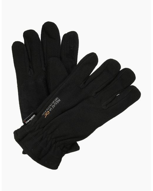 Regatta Black Great Outdoors Adults Kingsdale Gloves