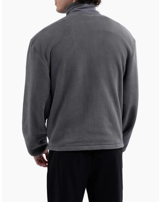 Ellesse Gray Maseben Full Zip Fleece Jacket for men