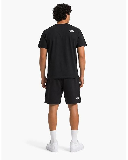 The North Face Black Simple Dome Co Ords Set Shorts Short Sleeve T Shirts for men