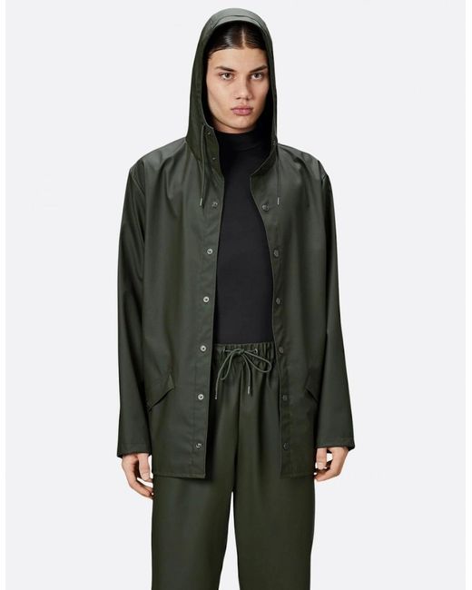 Rains Black Jacket