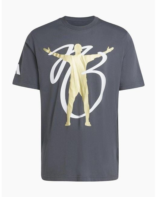 Adidas Blue Jude Bellingham T-Shirt for men