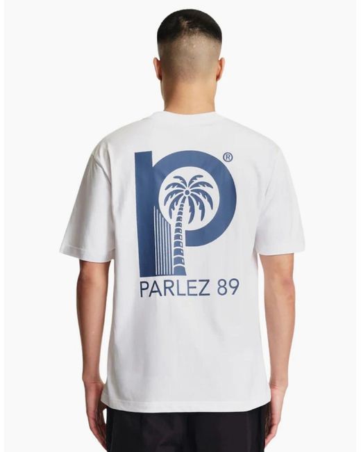 Parlez White Delray T-Shirt for men