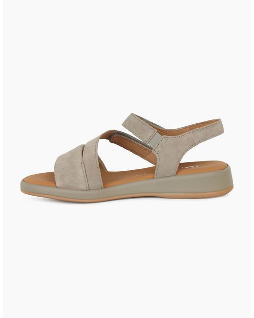 Gabor White Oporto Sandals