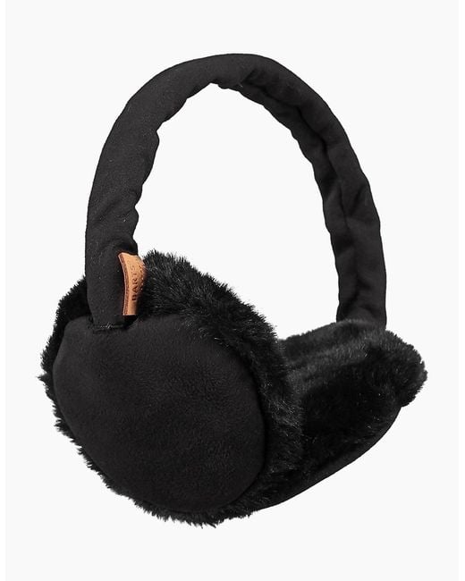 Barts Black Cookiedow Faux Fur Earmuffs Ear Warmers