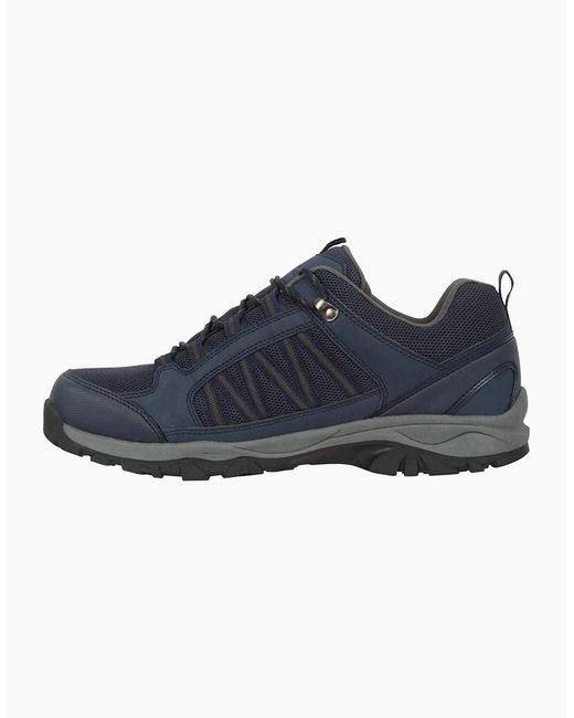 Mountain Warehouse Blue Path Waterproof Walking Shoes for men