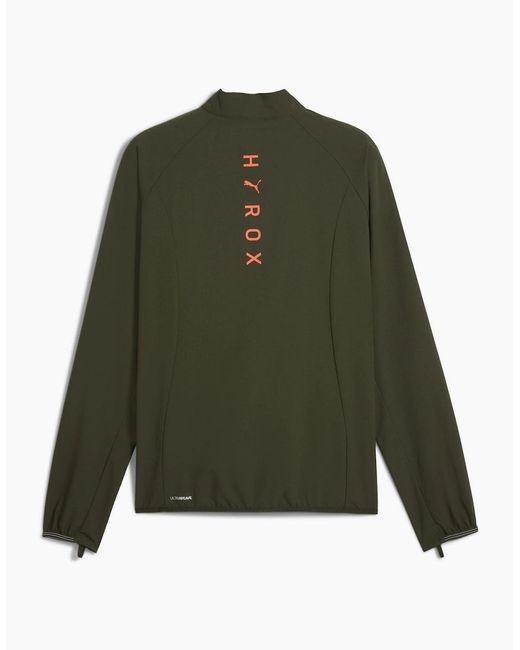 PUMA Green X Hyrox Ultraweave Performance Training Jacket for men