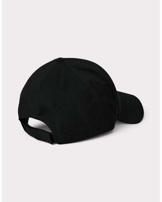 Missoni Black Embroidered Logo Cap for men