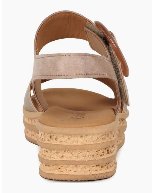 Gabor Brown Andre Sandals