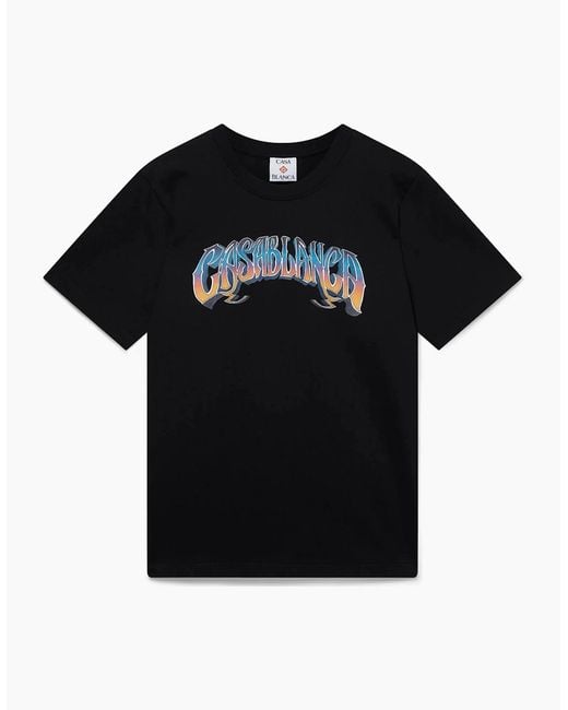 Casablanca Black Gradient Gothic Tee