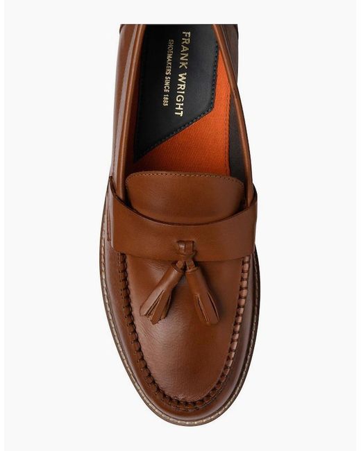Frank Wright Brown Bounty Loafers for men