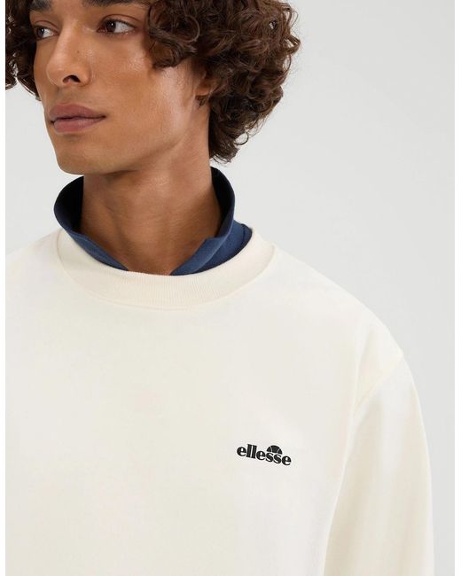 Ellesse Natural Corcolle Sweatshirt for men
