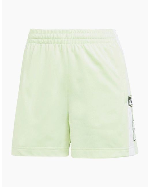 Adidas Originals Green Adibreak Bermuda Shorts With Snap Button