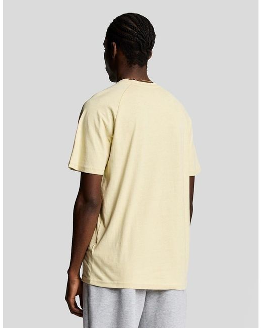Lyle & Scott Brown Raglan Tee for men