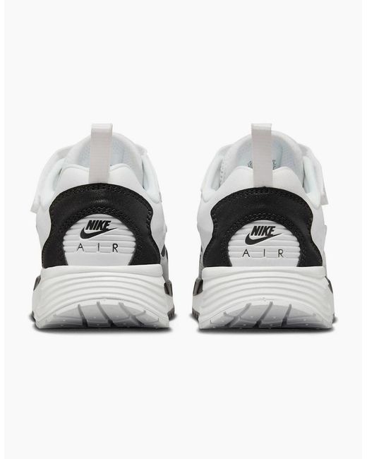 Nike Air Max White Air Max Solo Lace Up Road Sneakers