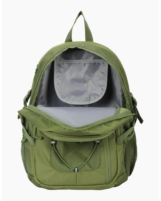 Mountain Warehouse Green Peregrine Logo Backpack for men