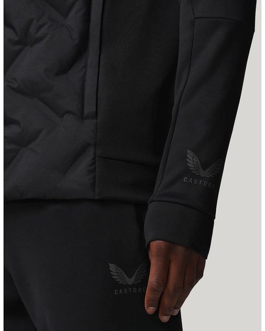 Castore Black Hybrid Jacket Activewear Jackets for men