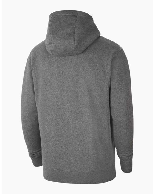 Nike Gray Team Club 20 Hoodie for men