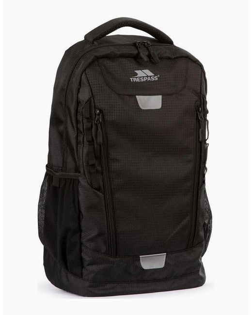 Trespass Black Thain Backpack for men