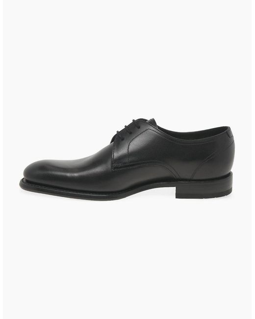 Loake Black Atherton Formal Shoes for men