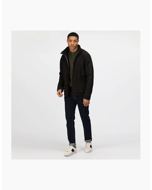 Regatta Black Hydroforce 3-Layer Softshell Jacket (Wind Resistant, Water Repellent & Breathable) for men