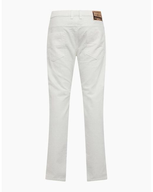 DIESEL White Safado X Straight Leg Jeans for men