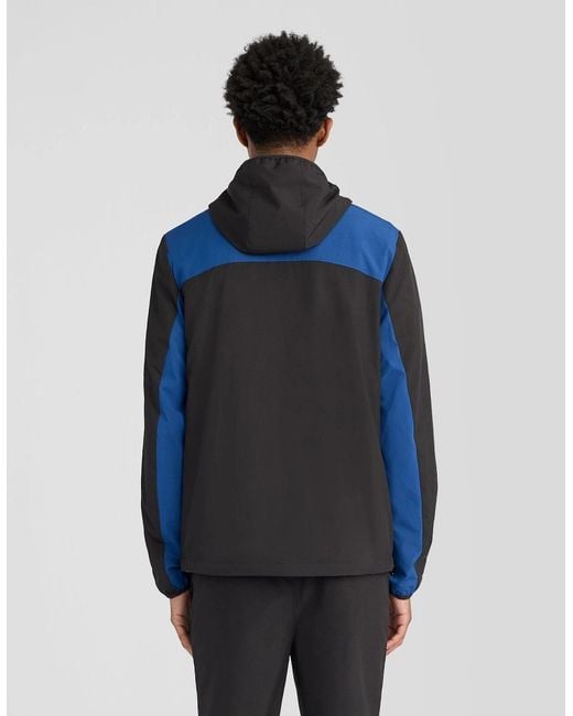 Lyle & Scott Gray Sports Panelled Windbreaker Jacket for men