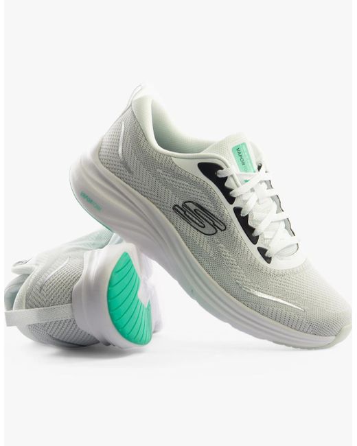 Skechers White 150028/Wbk Vapor Foam