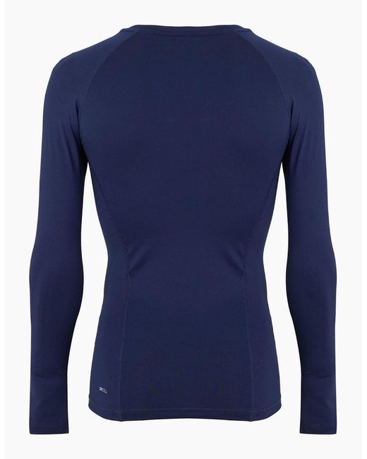 PUMA Blue Liga Baselayer Tee Ls T-Shirt for men