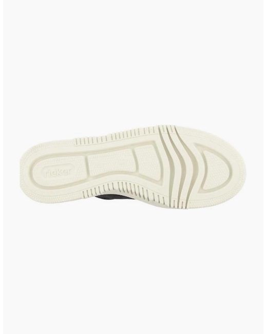 Rieker Black Ladies Sneakers M1912-00