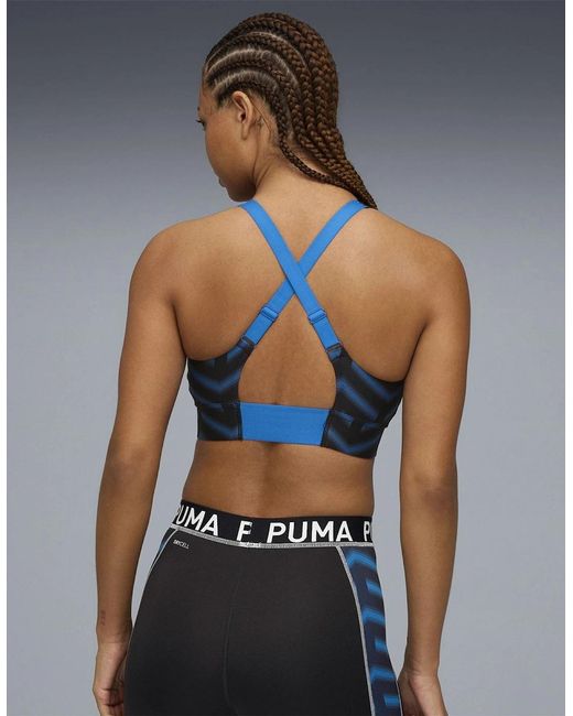 PUMA Blue Training Bra