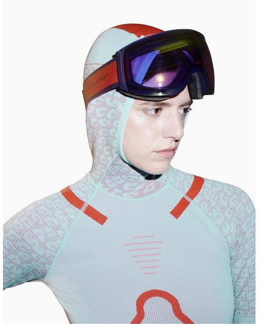 Adidas Blue Funnel Neck Raglan Sleeve Tech Sweatshirt