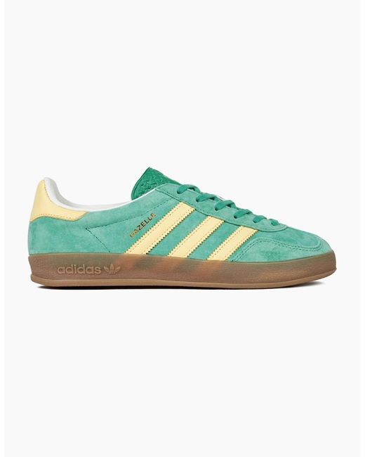 Adidas Originals Gazelle Green Indoor Trainers