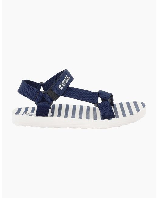 Regatta Blue Ladies Lady Vendeavour Striped Sandals