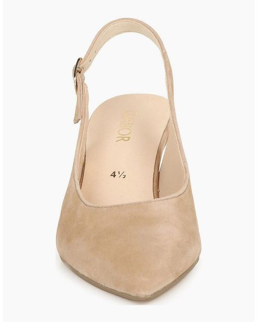 Gabor Natural Lazona Court Shoes