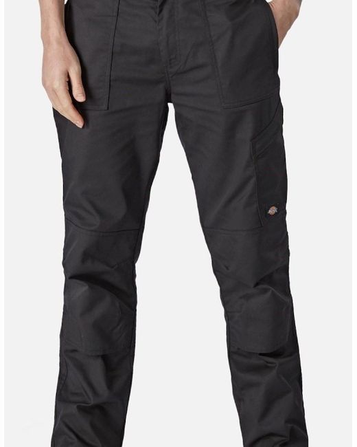 Dickies Blue Action Flex Synthetic Outdoor Trousers for men