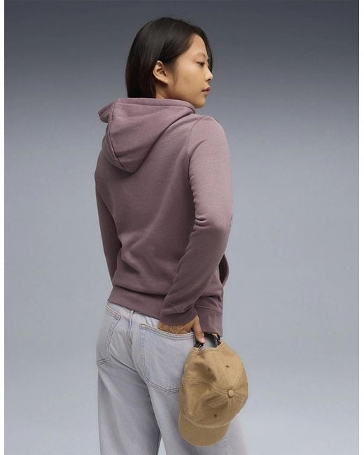 PUMA Purple No. 1 Logo Tech Fleece Overhead Hoodie