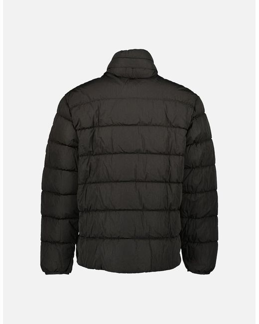 C P Company Black Eco-Chrome R Down Lens Jacket for men