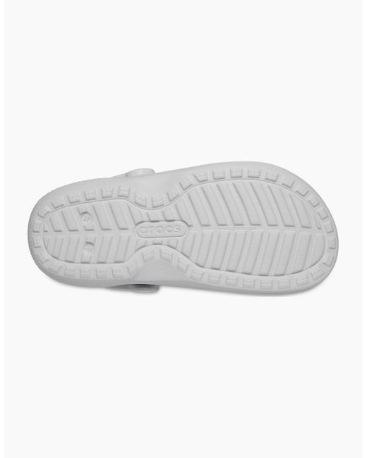 CROCSTM White Classic Lined Clogs for men