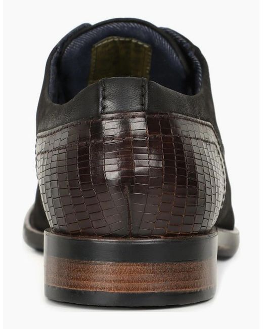 Bugatti Black Lawson Shoes for men
