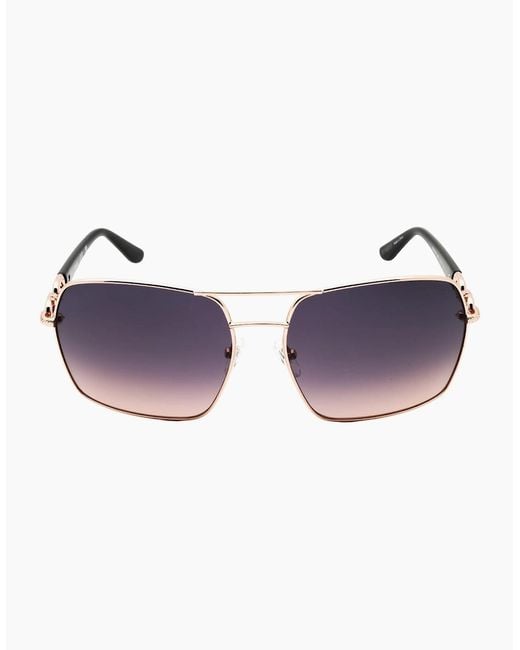 Guess Multicolor Shiny Rose Sunglasses