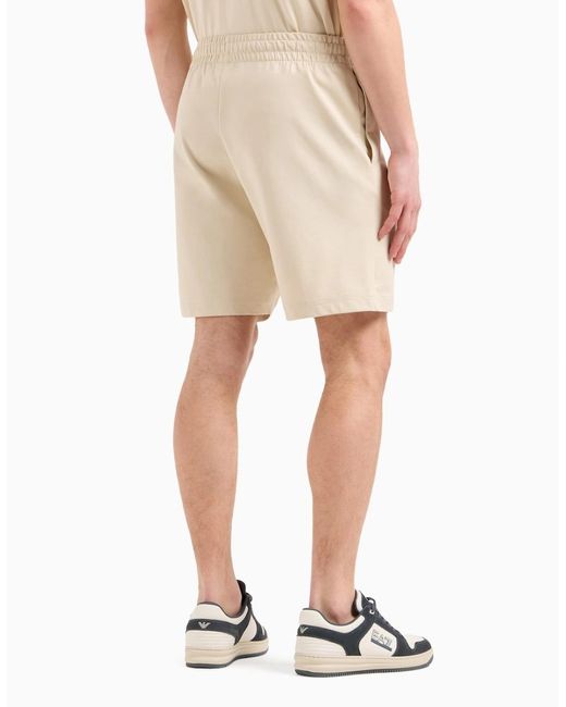 EA7 Natural Embossed Logo Short for men