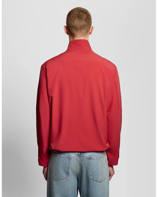 Lyle & Scott Red Keyline Windbreaker Jacket for men