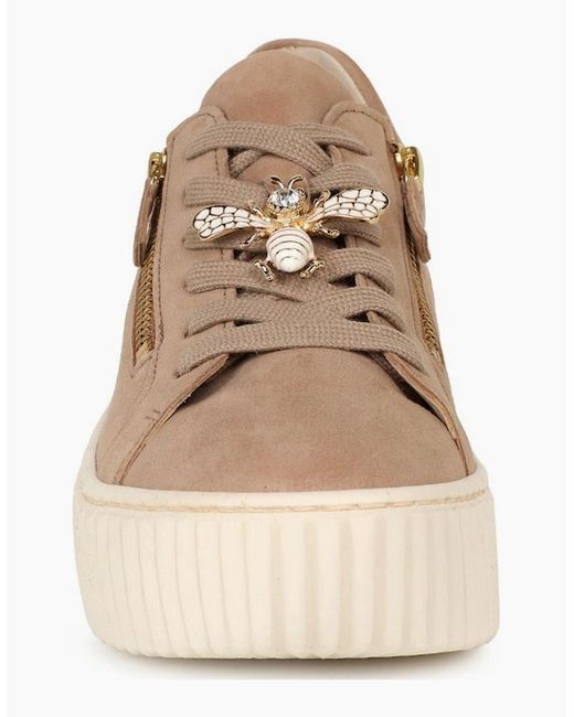 Gabor Natural Dotcom Trainers