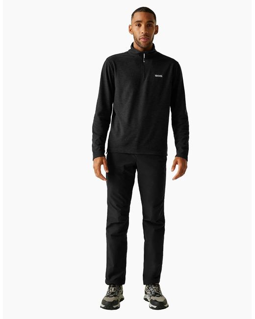 Regatta Black Highton Winter Hiking Trousers for men